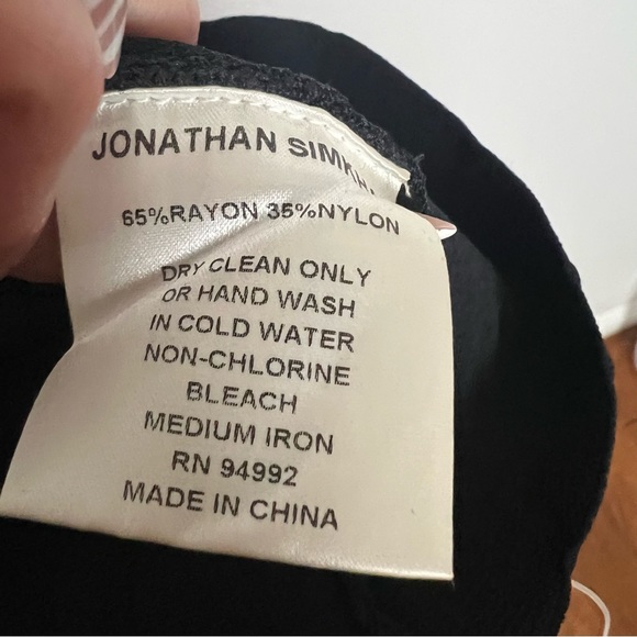 Jonathan Simkhai black bandage knit bodycon midi skirt Size Medium - Picture 6 of 6